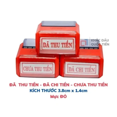Con dấu sao y bản chính có kèm ngày tháng năm | Con dấu Quốc Tiến